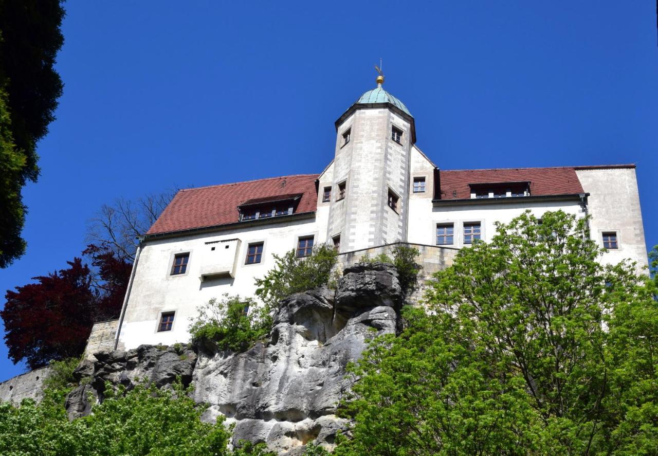 Cosis Ferienwohnung Hohnstein Exterior foto