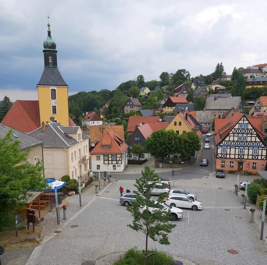 Cosis Ferienwohnung Hohnstein Exterior foto